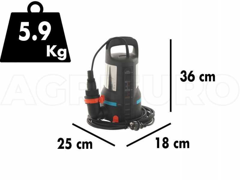 Gardena 17000 Aquasensor - Bomba sumergible de aguas limpias