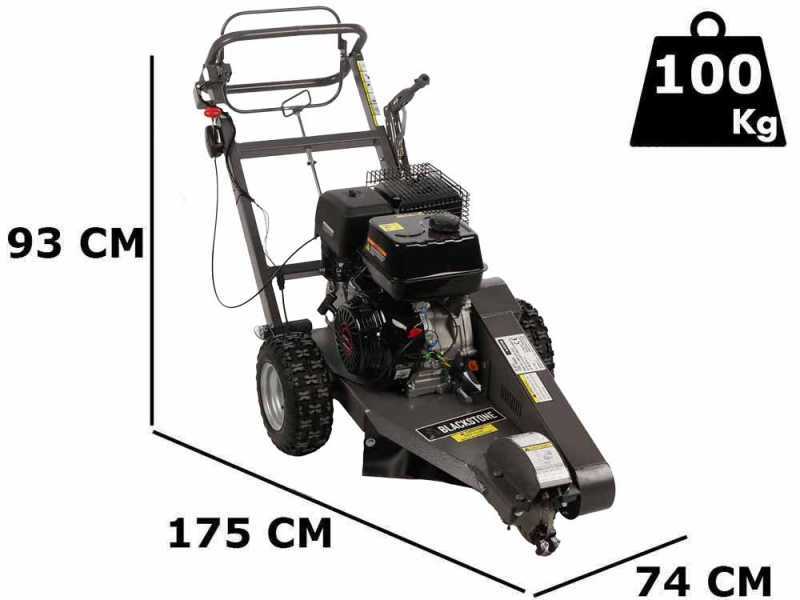 BlackStone SG 420 L - Destoconadora - Motor Loncin de 420cc - Rotor de corte con 8 fresas de carburo de tungsteno
