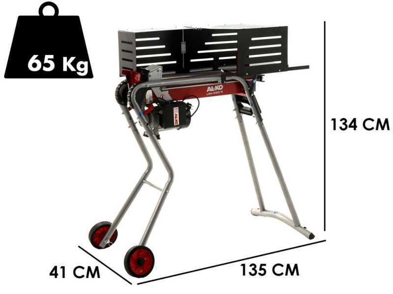 AL-KO LSH 520/5 - Astilladora de le&ntilde;a el&eacute;ctrica - horizontal - 230V