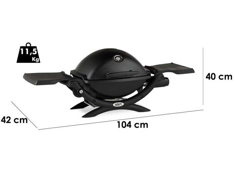 Weber Q1200 - Barbacoa de gas port&aacute;til