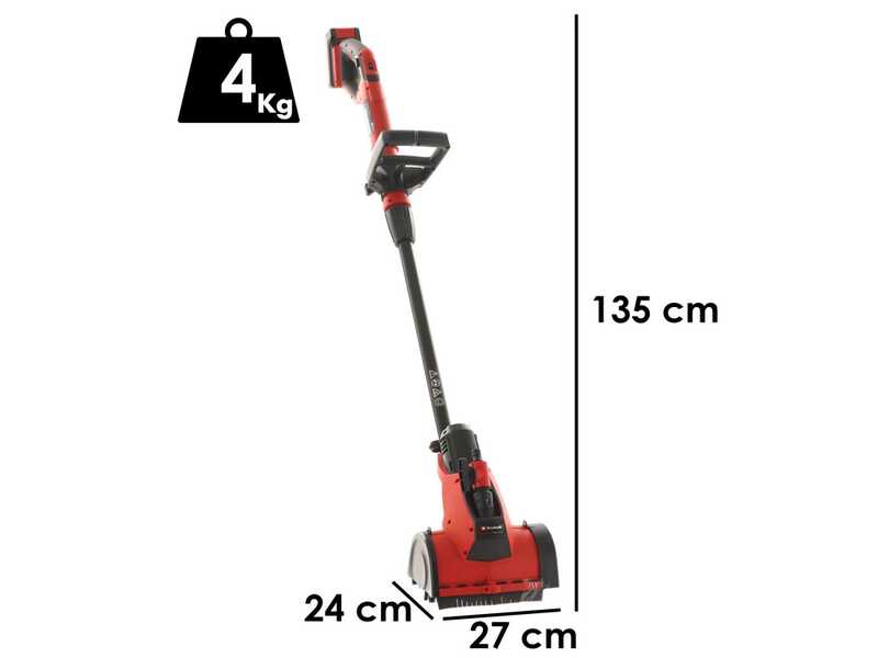 Einhell Picobella - Limpiador de superficies con rodillo vertical de bater&iacute;a - 18V 2.5Ah