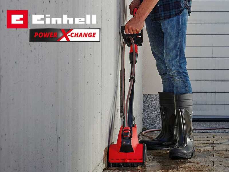Einhell Picobella - Limpiador de superficies con rodillo vertical de bater&iacute;a - 18V 2.5Ah