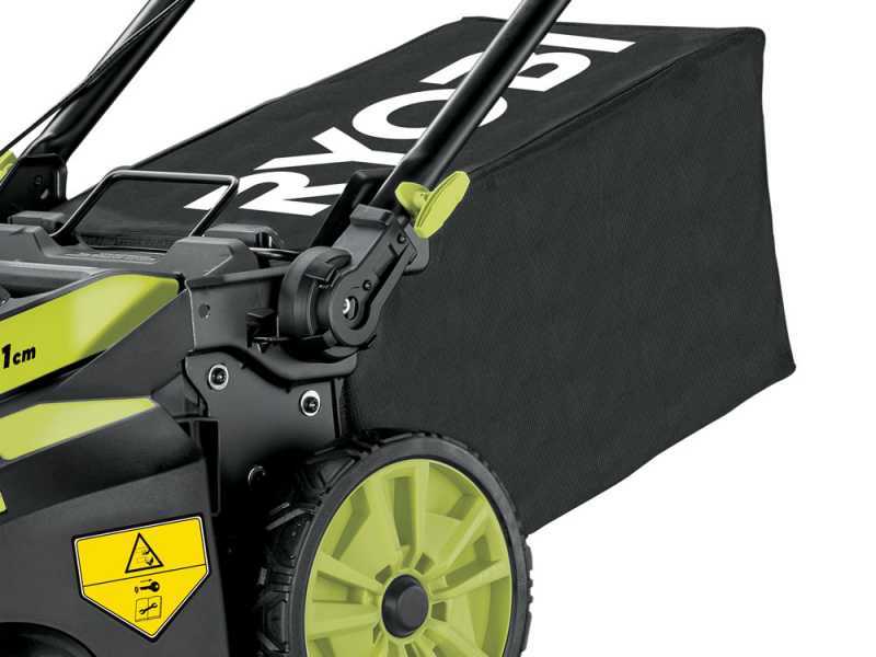 Cortac&eacute;sped de bater&iacute;a RYOBI RY36LMX51A-160 - MAX POWER 36V - 6Ah - saco de 70 l - corte de 51 cm