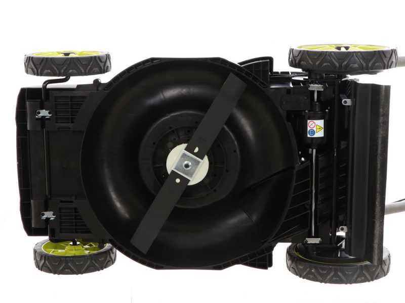 Cortac&eacute;sped de bater&iacute;a RYOBI RY36LMX51A-160 - MAX POWER 36V - 6Ah - saco de 70 l - corte de 51 cm