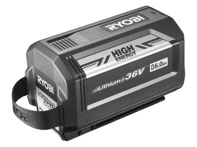 Cortac&eacute;sped de bater&iacute;a RYOBI RY36LMX51A-160 - MAX POWER 36V - 6Ah - saco de 70 l - corte de 51 cm