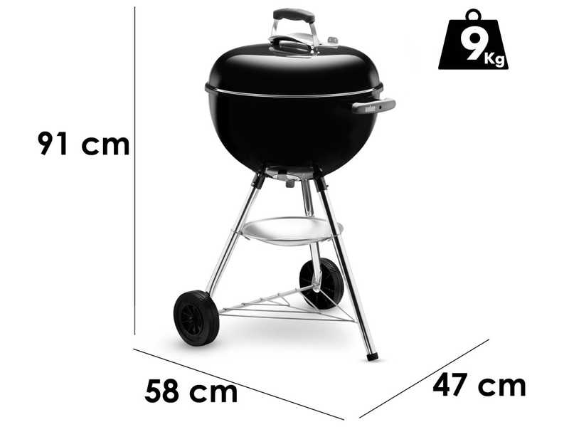 Weber Bar-B-Kettle - Barbacoa de carb&oacute;n