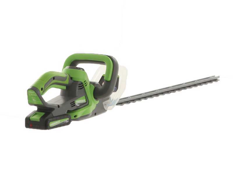 Cortasetos de bater&iacute;a Verdemax TS20 - Espada de 60 cm - Bater&iacute;a de 20V 2Ah