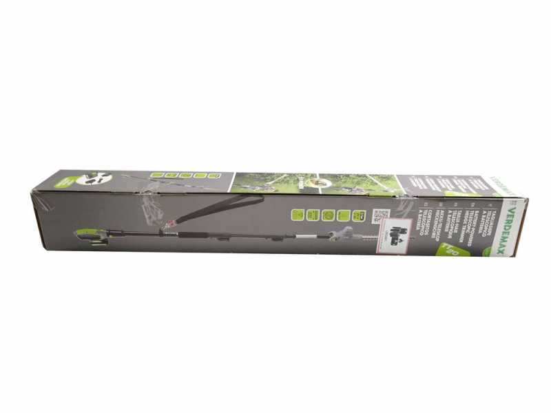 Cortasetos el&eacute;ctrico orientable Verdemax TT20 - Bater&iacute;a 20V 2.0 Ah