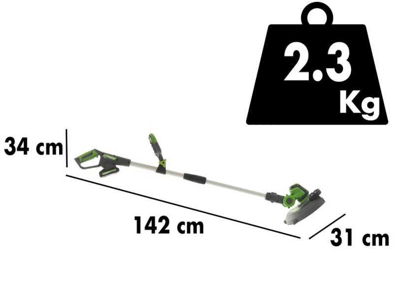 VERDEMAX TR20 - Cortabordes de bater&iacute;a - 20V 2Ah