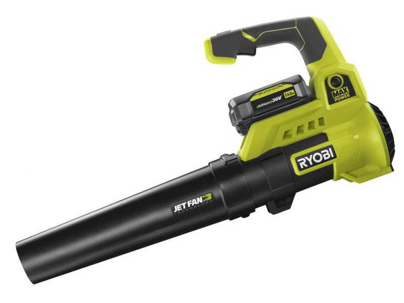 Soplador de hojas RYOBI turbojet RY36BLA-140 - 36V - 4Ah