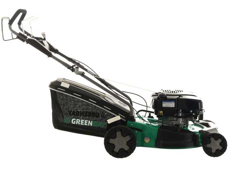 Cortac&eacute;sped autopropulsado GreenBay GB-LM 51 BS - 4 en 1 - Motor B&amp;S 750EX - Corte de 51cm