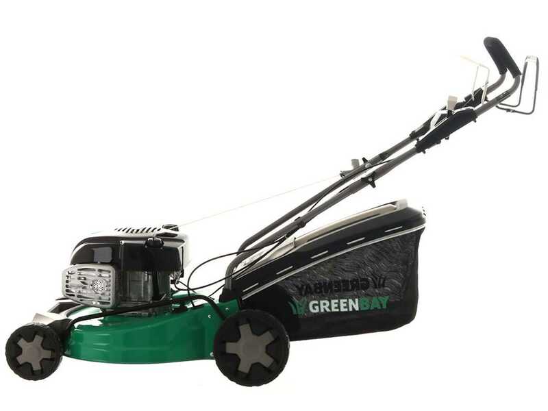 Cortac&eacute;sped autopropulsado GreenBay GB-LM 51 BS - 4 en 1 - Motor B&amp;S 750EX - Corte de 51cm