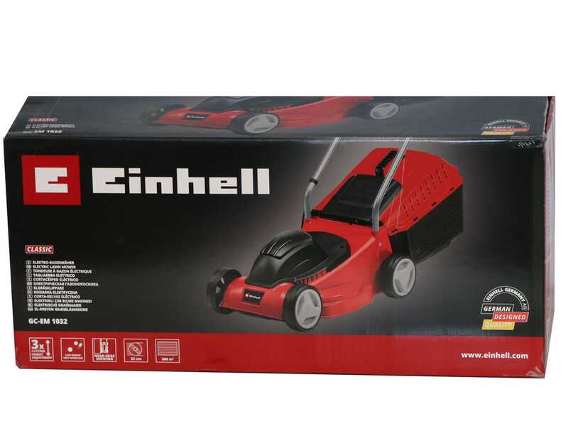 Einhell GC-EM 1032 - Cortac&eacute;sped el&eacute;ctrico - 1000 W - Corte de 32 cm