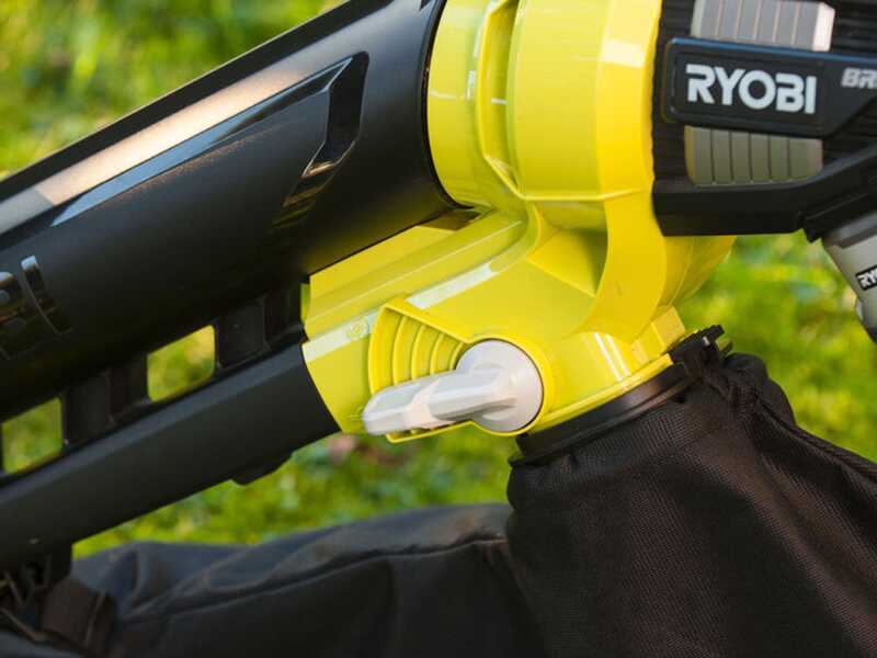 Soplador aspirador de batería RYOBI OBV18 18V , en oferta en AgriEuro