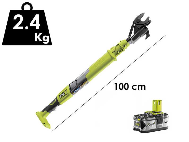 Cortarramas de bater&iacute;a RYOBI OLP1832BX - 18V - 4Ah - Di&aacute;metro de corte 32 mm
