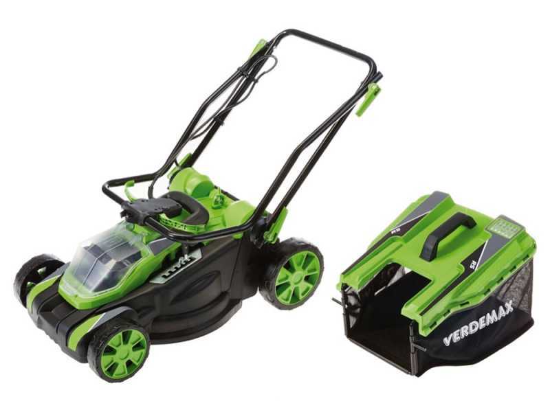 Verdemax RS20 - Cortac&eacute;sped de bater&iacute;a - 2x20V/2.5Ah - Corte de 38 cm