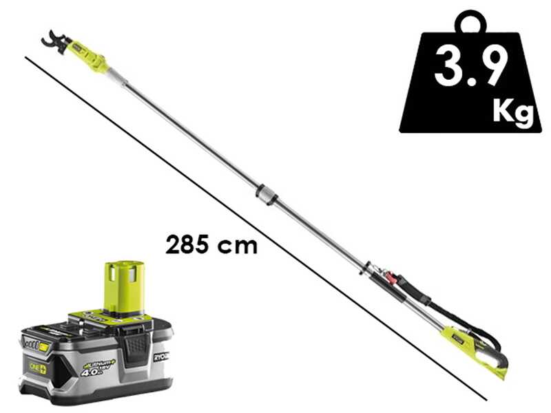 Podadora de bater&iacute;a RYOBI RY18PLA-0 - 18V - 4Ah - Di&aacute;metro de corte 32 mm