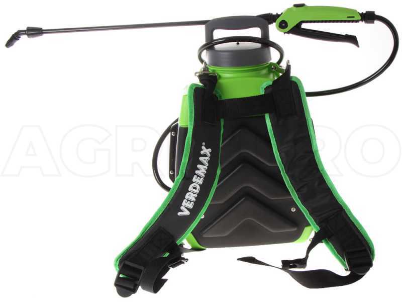Verdemax FUTURA 8L - Bomba fumigadora de bater&iacute;a con mochila - 12V - 2.5Ah