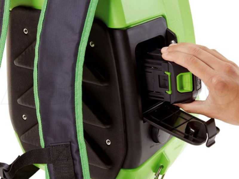 Verdemax FUTURA PRO 16L - Pulverizador de bater&iacute;a con mochila - 18V - 2.5Ah