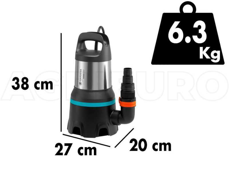 Gardena 20000 Aquasensor - Bomba sumergible de aguas sucias