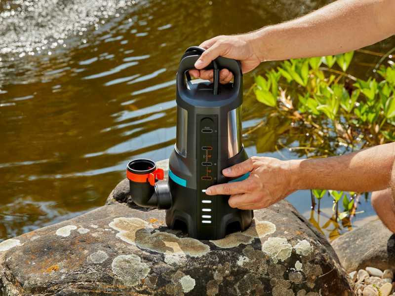 Gardena 20000 Aquasensor - Bomba sumergible de aguas sucias