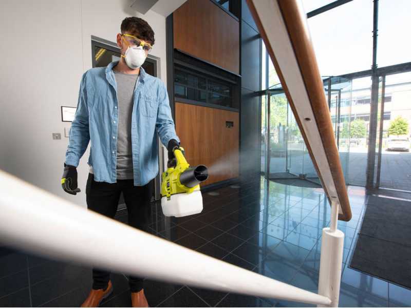 RYOBI RY18FGA-0 - Atomizador de bater&iacute;a port&aacute;til - 18V - 4Ah