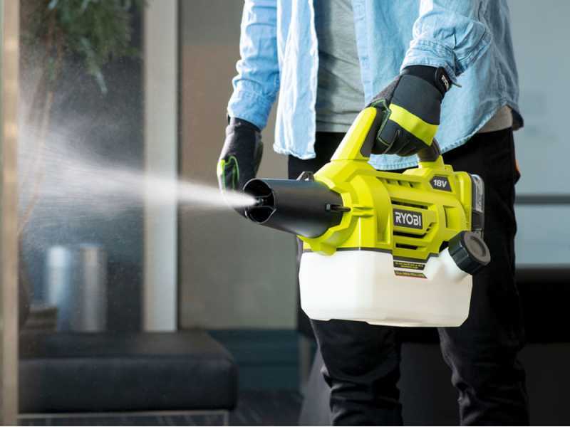 RYOBI RY18FGA-0 - Atomizador de bater&iacute;a port&aacute;til - 18V - 4Ah