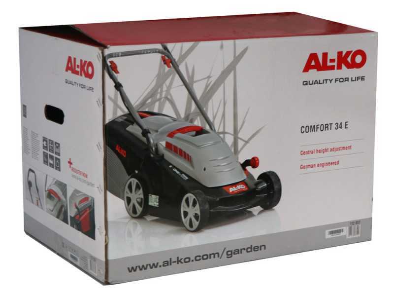 AL-KO Comfort 34E - Cortac&eacute;sped el&eacute;ctrico - 1200 W -  Corte de 34 cm