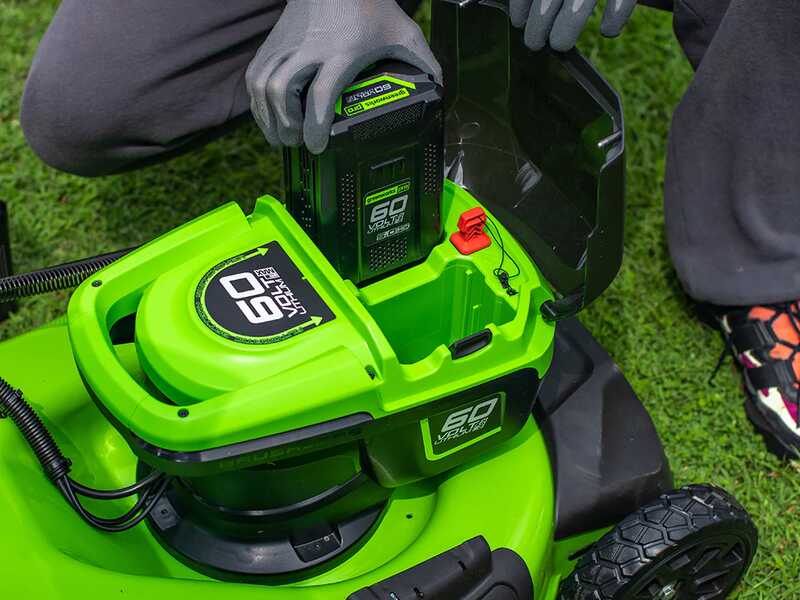 Greenworks GD60LM51SP - Cortac&eacute;sped autopropulsado de bater&iacute;a - BATER&Iacute;A Y CARGADOR NO EST&Aacute;N INCLUIDOS