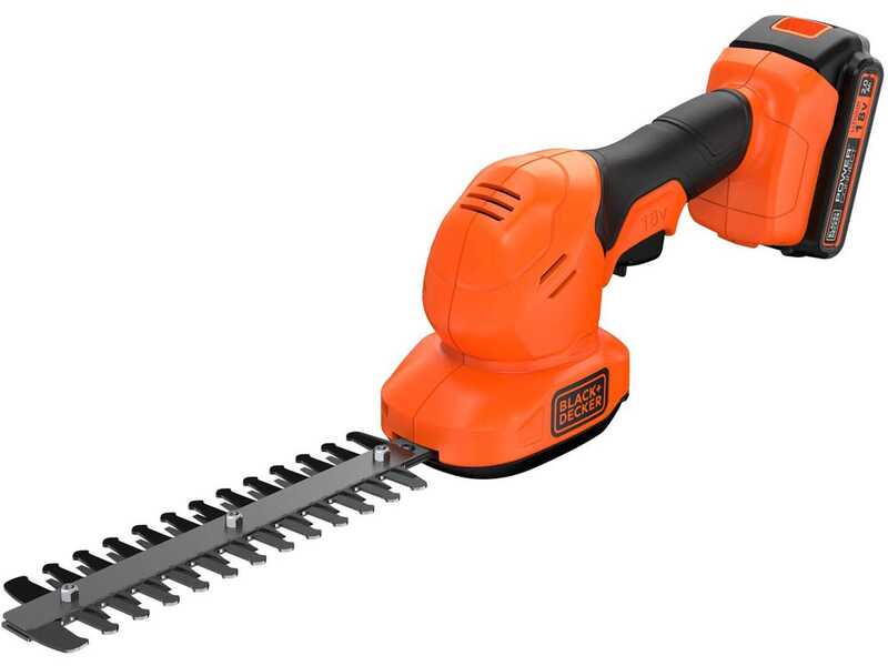 Black &amp; Decker B&amp;DBCSS18D1W - Tijera cortac&eacute;sped de bater&iacute;a 18V 2Ah + bater&iacute;a 18V 2Ah gratis