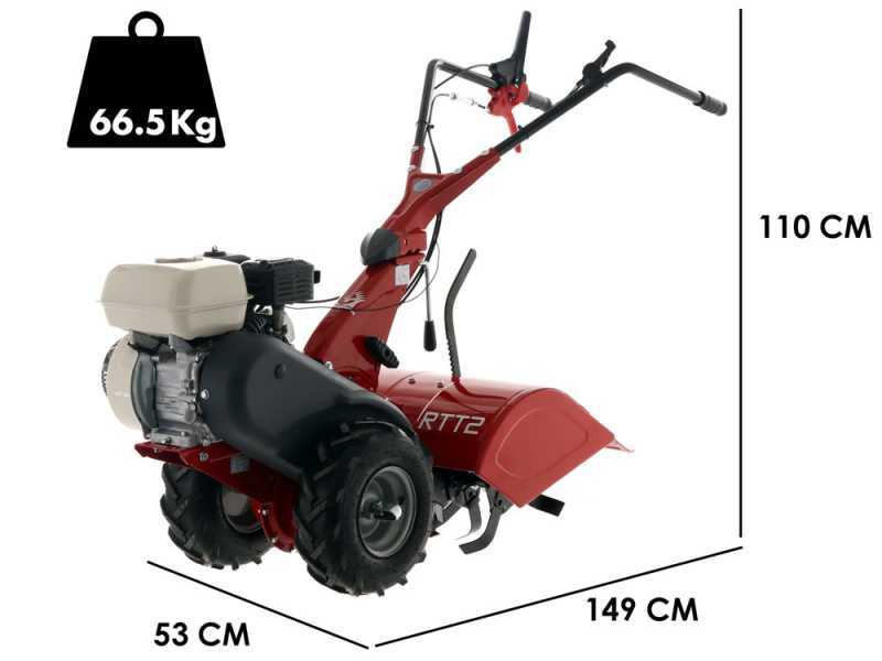 Eurosystems RTT2 SR - Motocultor de gasolina - Honda GP160 - 4.8HP 