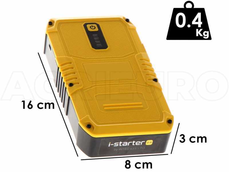 INTEC I-STARTER 2.4 - Arrancador de emergencia y cargador