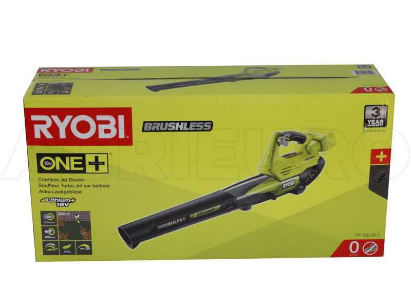 Soplador de hojas RYOBI RY18BLXA-0 - 18V - BATER&Iacute;A Y CARGADOR NO EST&Aacute;N INCLUIDOS