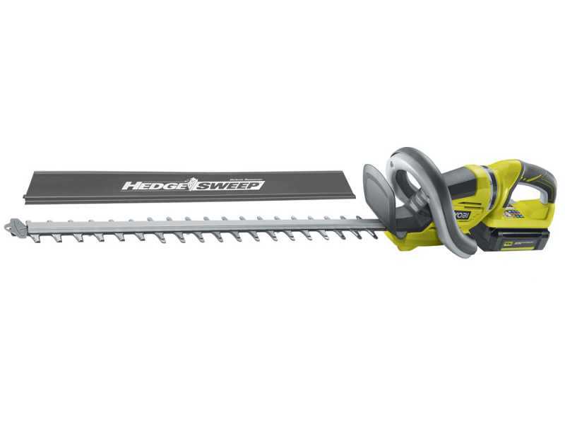 Cortasetos de bater&iacute;a RYOBI RHT36C61R40F - MAX POWER 36V - 4Ah - Espada 60 cm