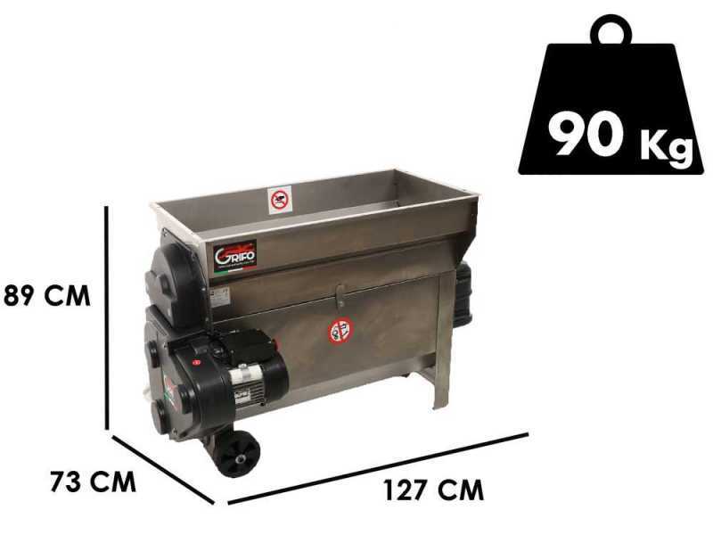 Grifo DVEP30I - Despalilladora el&eacute;ctrica con tolva