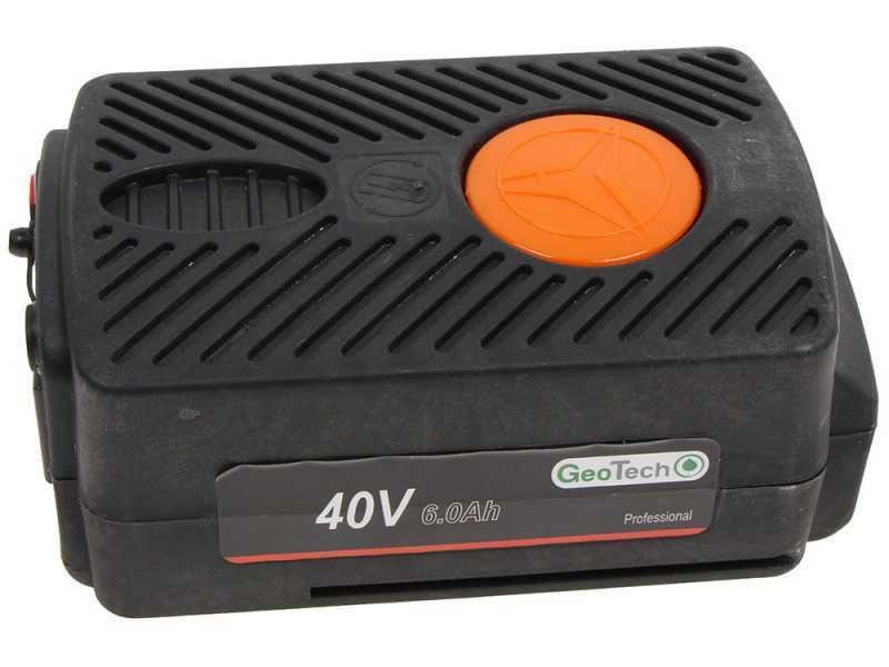 Carretilla de bater&iacute;a Geotech CAR 300T-T - Bater&iacute;a de 40V y 6 Ah