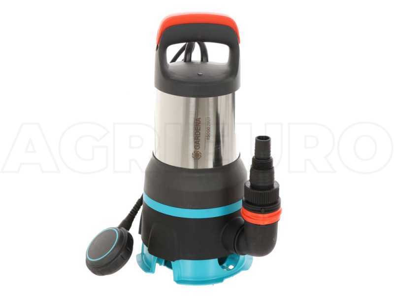 Bomba sumergible de aguas sucias y limpias Gardena 2 en 1 - 15000 - art. 9048-20 - en acero INOX