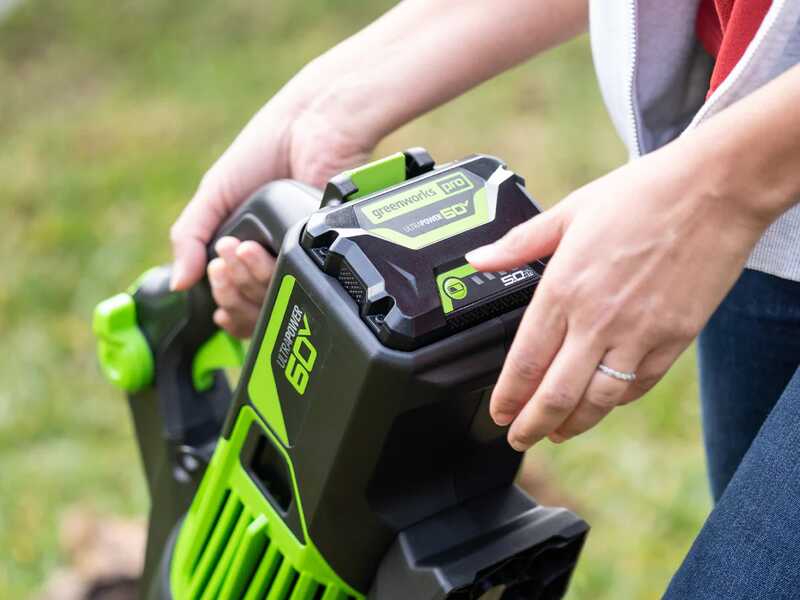 Greenworks GD60AB - Soplador axial de bater&iacute;a - BATER&Iacute;A Y CARGADOR NO EST&Aacute;N INCLUIDOS