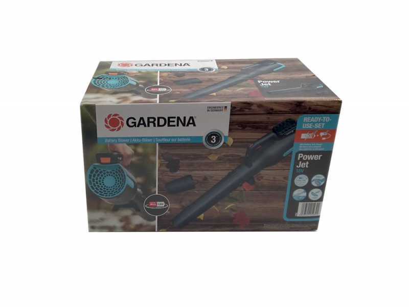 Soplador de bater&iacute;a Gardena PowerJet P4A - 18 V - BATER&Iacute;A Y CARGADOR NO INCLUIDOS