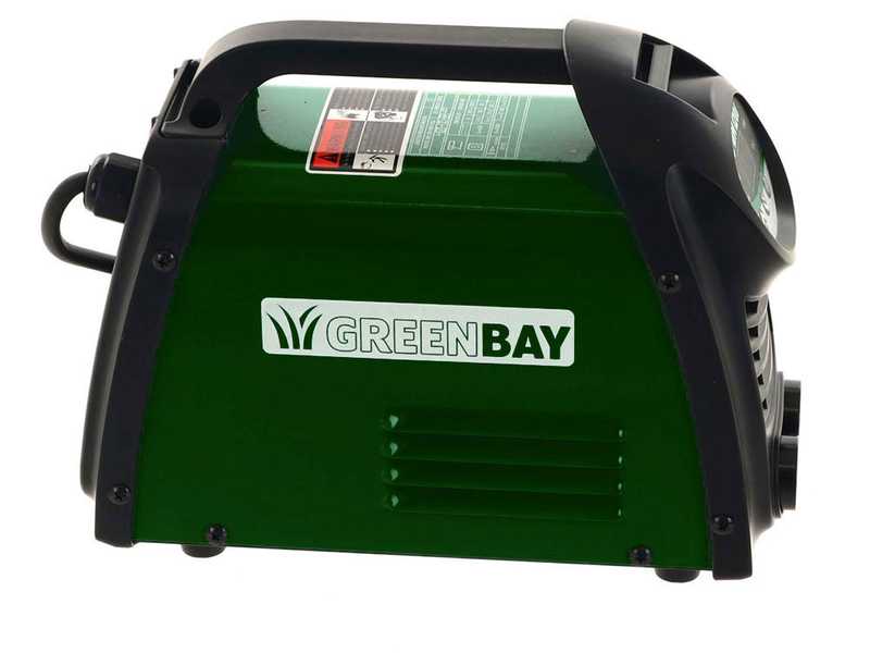 Soldadora inverter con electrodo de corriente continua GREENBAY GB-WM 120J - 120A - con Kit MMA