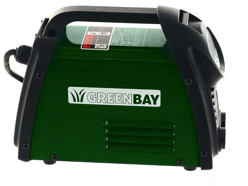 Soldadora inverter con electrodo de corriente continua GREENBAY GB-WM 140J - 140A - con Kit MMA