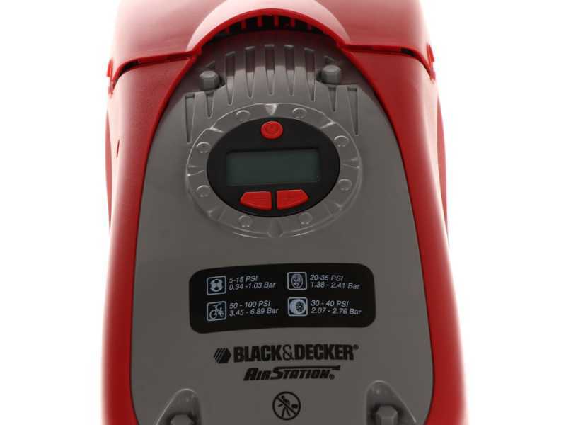 Black &amp; Decker ASI300-QS - Compresor de aire port&aacute;til sin aceite - 11 Bar Max