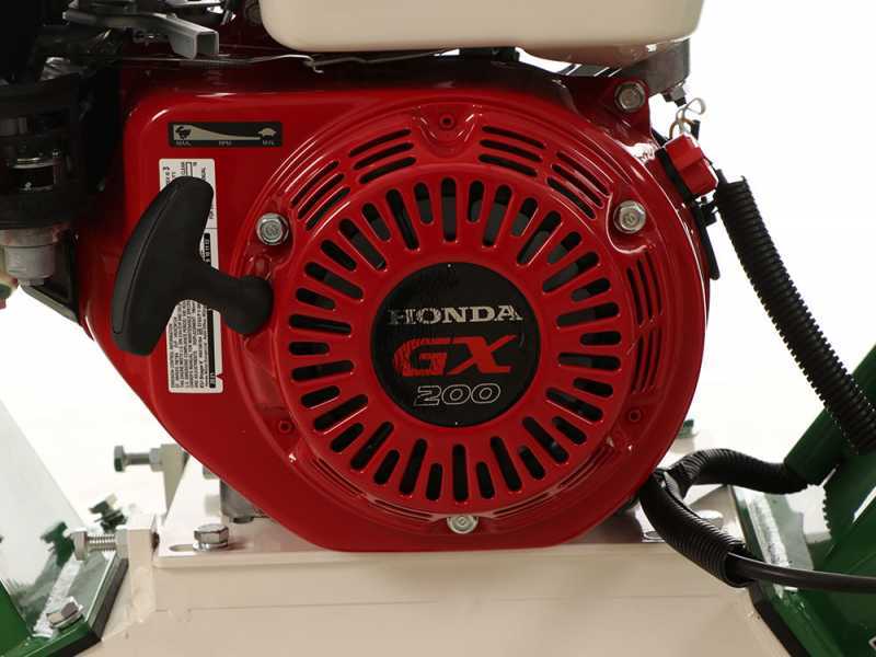 GreenBay GB-WRC 100 H - Biotrituradora de gasolina profesional - Motor Honda GX200 de 6.5 HP