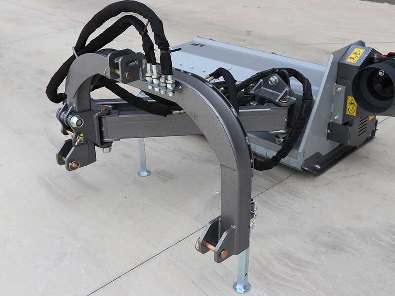 BlackStone BVM 120 M - Trituradora lateral de brazo para tractor - Serie mediana