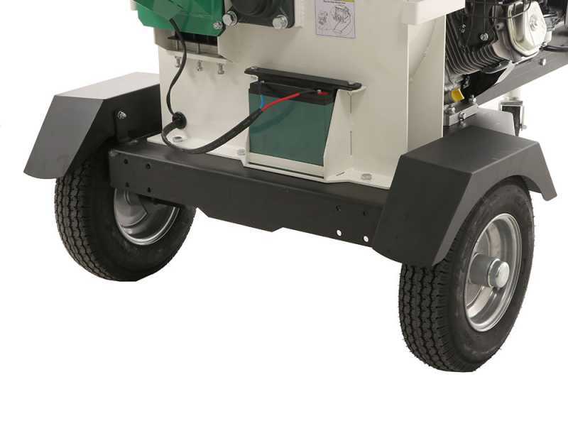 GreenBay GB-WDC 120 HE - Biotrituradora de gasolina Profesional - Motor Honda GX390