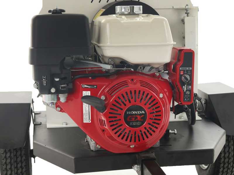 GreenBay GB-WDC 120 HE - Biotrituradora de gasolina Profesional - Motor Honda GX390