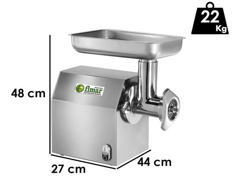 FIMAR TC 12C - Picadora de carne el&eacute;ctrica - cuerpo y grupo de trituraci&oacute;n de acero inoxidable- 400V