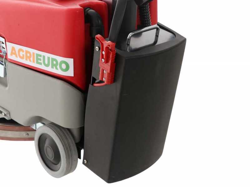 Fregadora de suelos de bater&iacute;a U.T. LP-350-B - 3 en 1: lava, seca y aspira