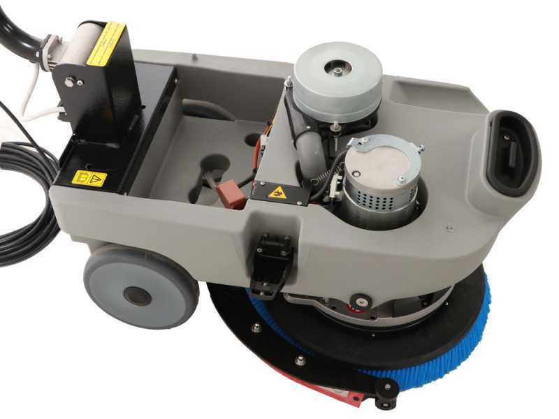 Fregadora de suelos el&eacute;ctrica U.T. LP-430-E - 3 en 1: lava, seca y aspira