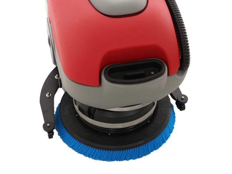 Fregadora de suelos el&eacute;ctrica U.T. LP-430-E - 3 en 1: lava, seca y aspira